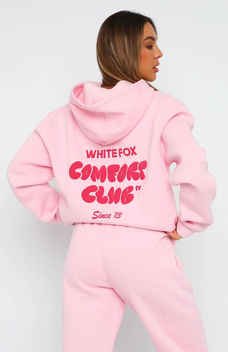 White Fox Hoodie + Sweats