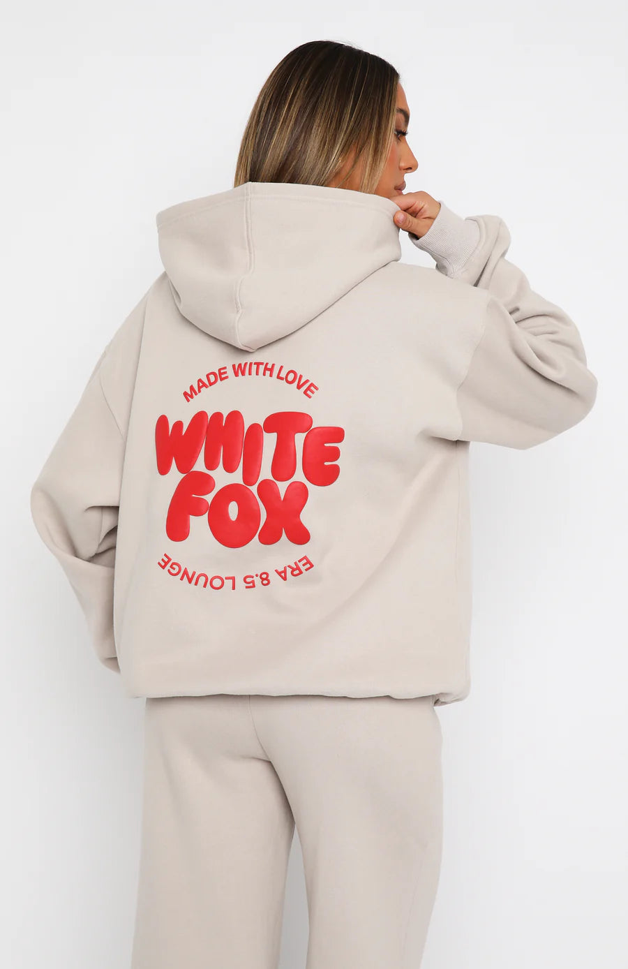 White Fox Hoodie + Sweats