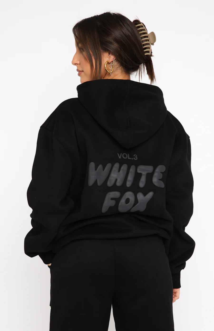 White Fox Hoodie + Sweats