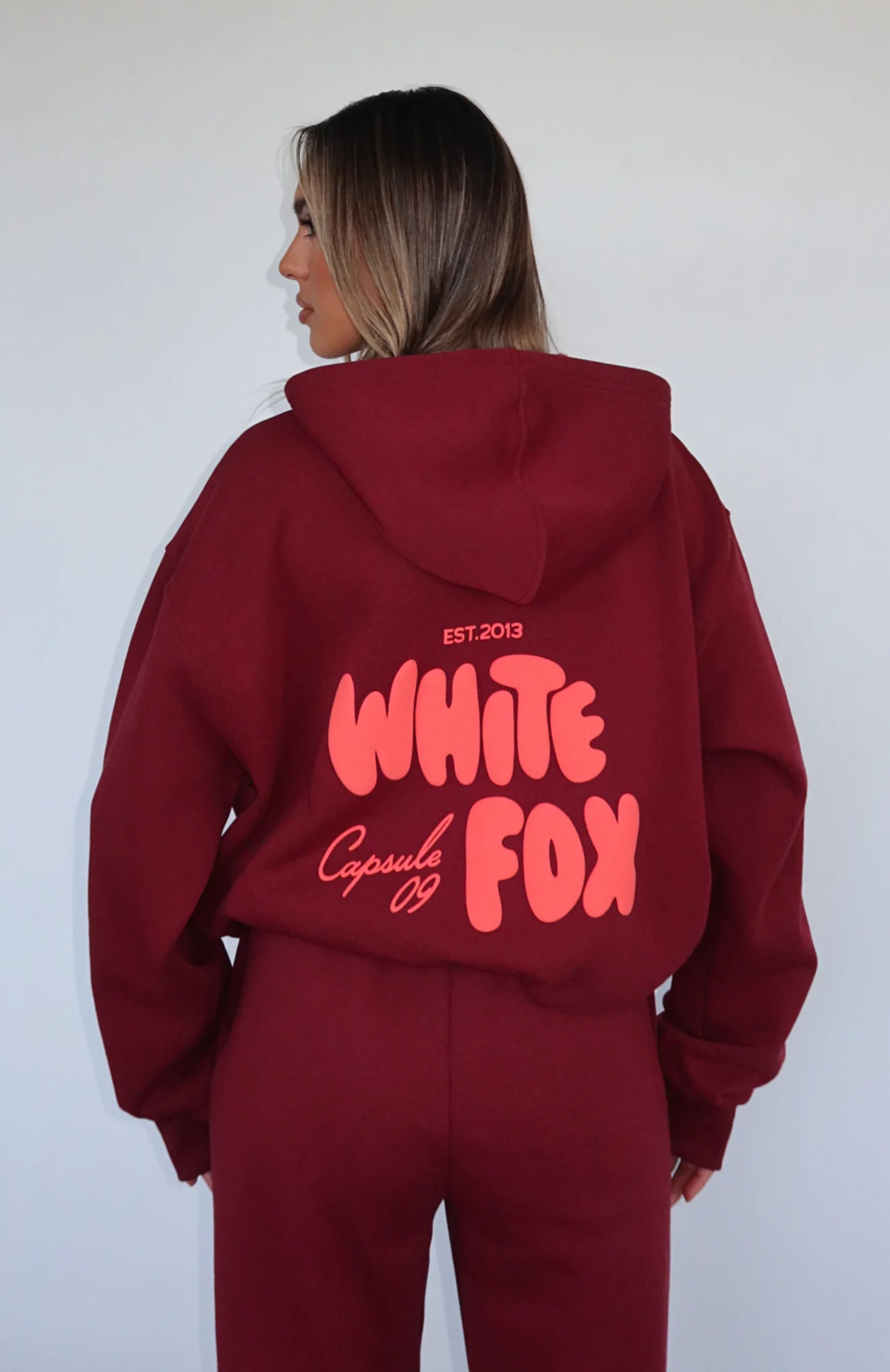 White Fox Hoodie + Sweats